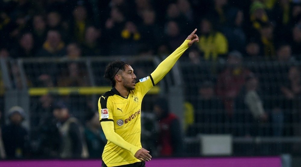 Aubameyang volverá a ser el 'hombre gol' del Borussia Dortmund en la 2016-17. Archivo/EFE/EPA