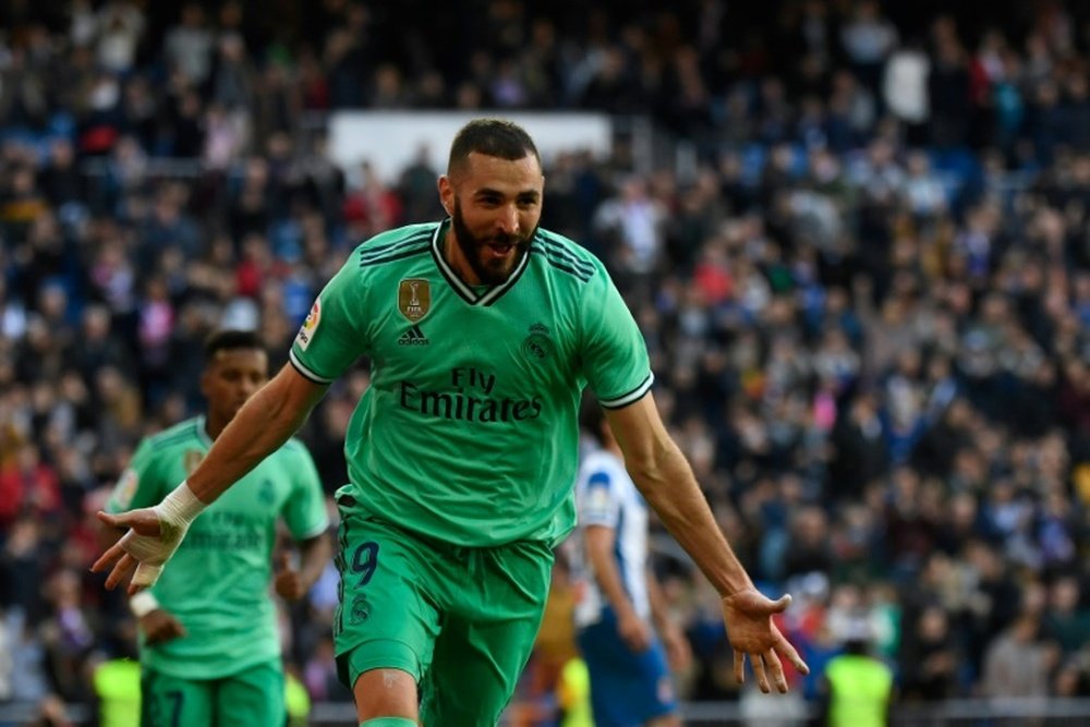 Benzema y un más que merecido descanso. AFP