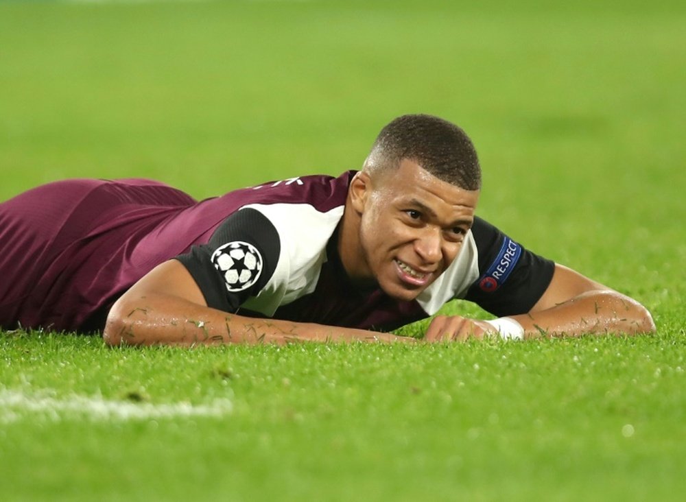 Mbappe will be out for some time. AFP
