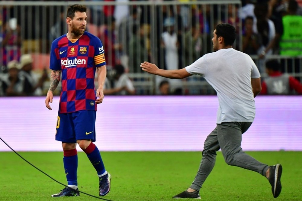 Odegaard, por delante de Messi en el protagonismo ofensivo. EFE
