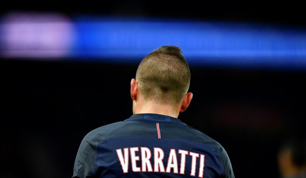 El PSG no quiere vender a Verratti. AFP