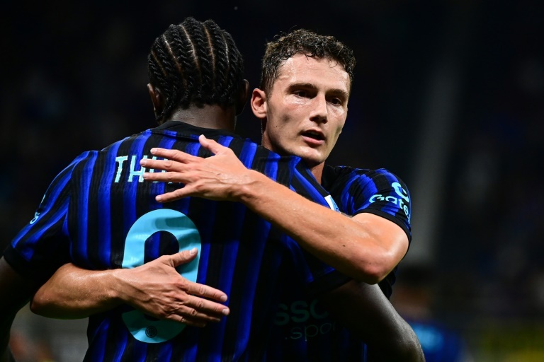 Benjamin Pavard et Marcus Thuram