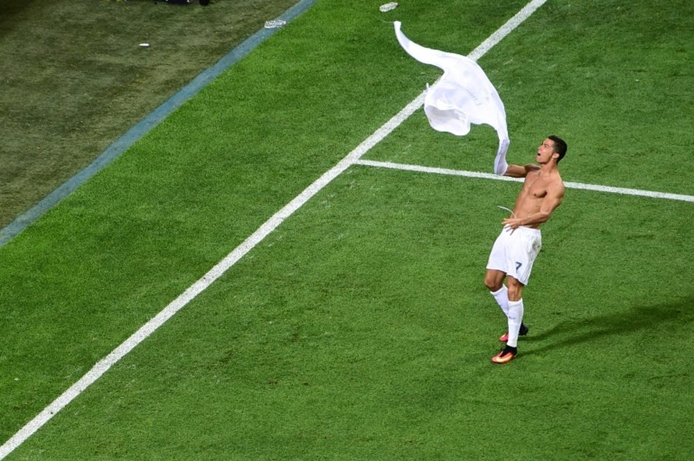 Cristiano Ronaldo ganó Champions y Eurocopa. AFP
