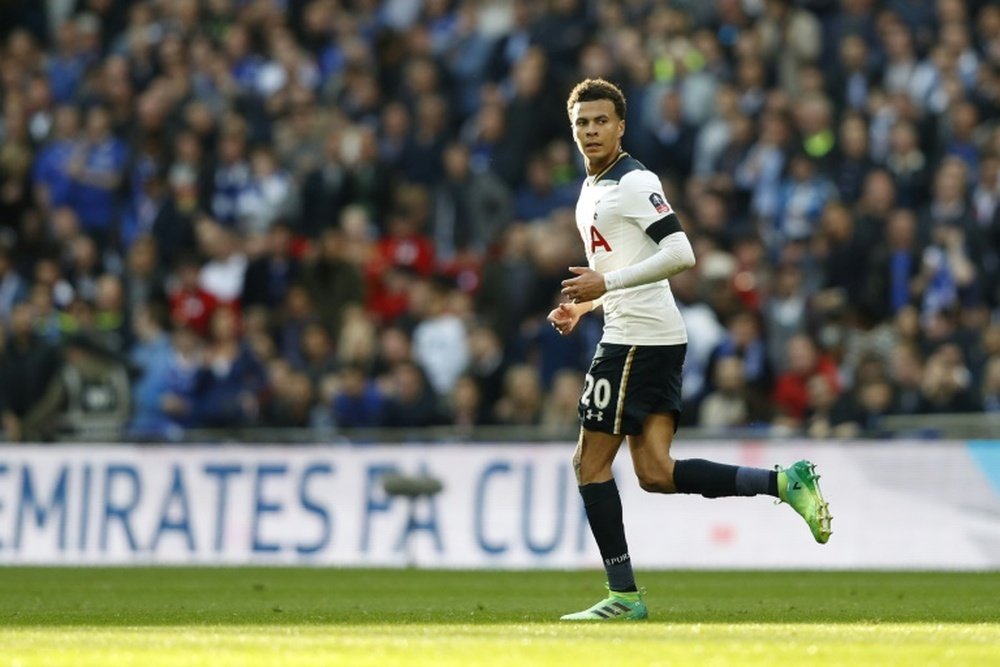 Tottenham lost their FA Cup semi-final clash to Chelsea last season. AFP