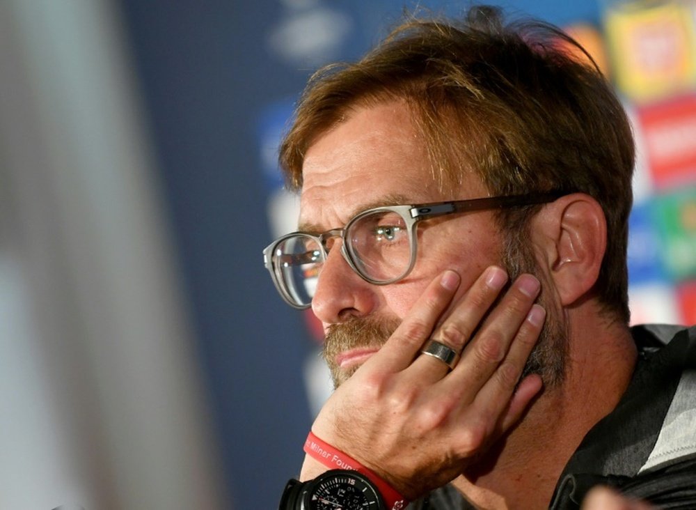 Klopp gave his opinion on the Christmas schedule. AFP