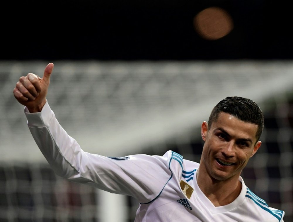 Ronaldo broke another record. AFP
