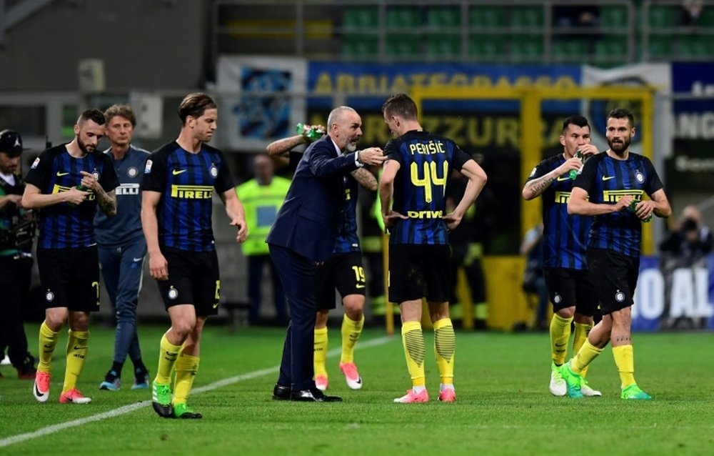 El Inter de Milán deja marchar cedido a Donkor. AFP