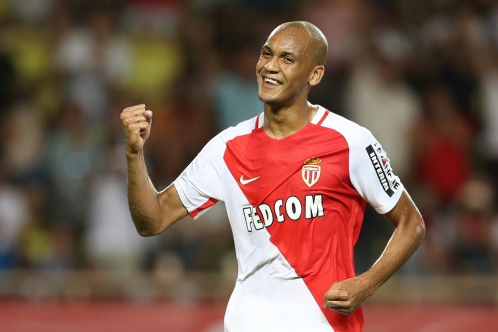 Cheeky Fabinho puts Monaco clear at top. AFP
