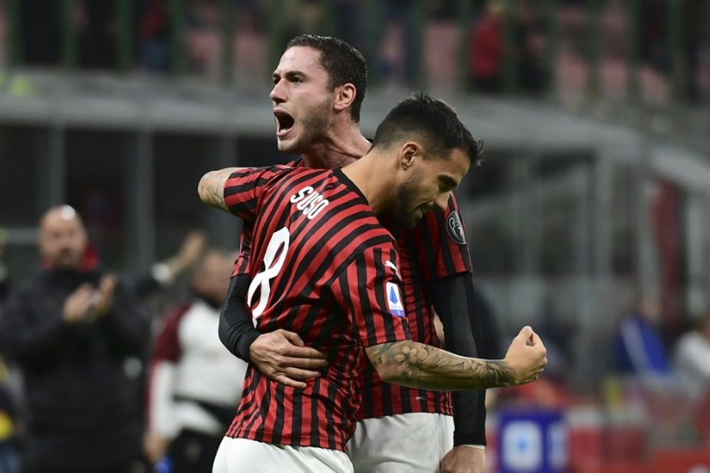 El trío que quiere el Milan. AFP
