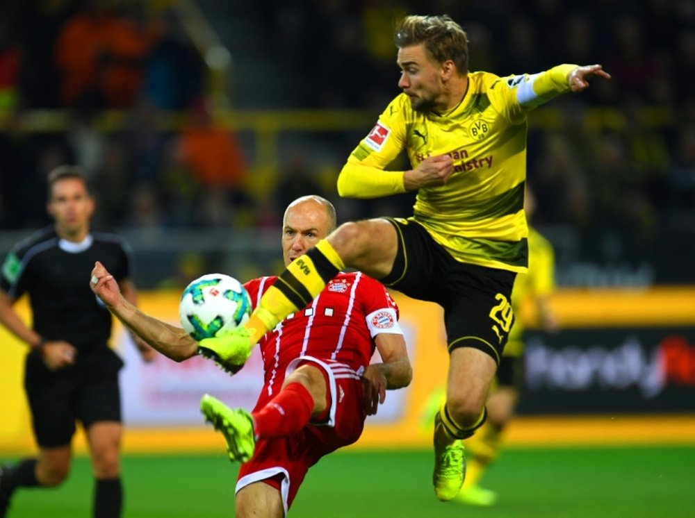 El Bayern y el Borussia se enfrentan en octavos de la Copa Alemana. AFP