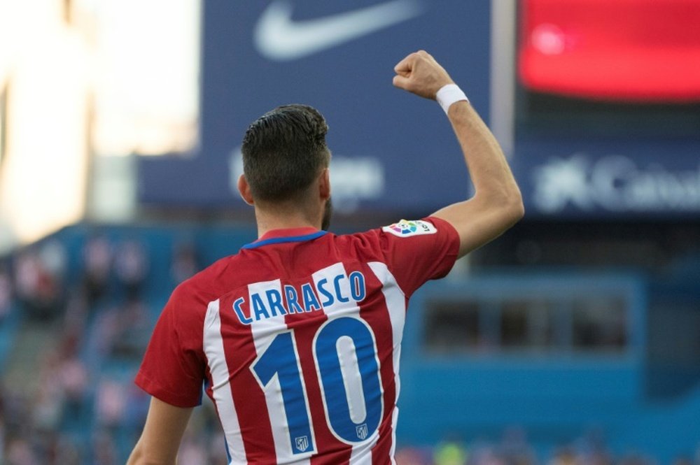 Carrasco necesita dar el golpe definitivo ante el Barcelona. AFP