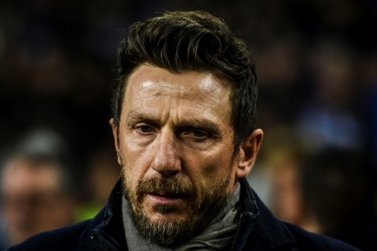Hellas Verona termina relação com Eusebio Di Francesco.AFP