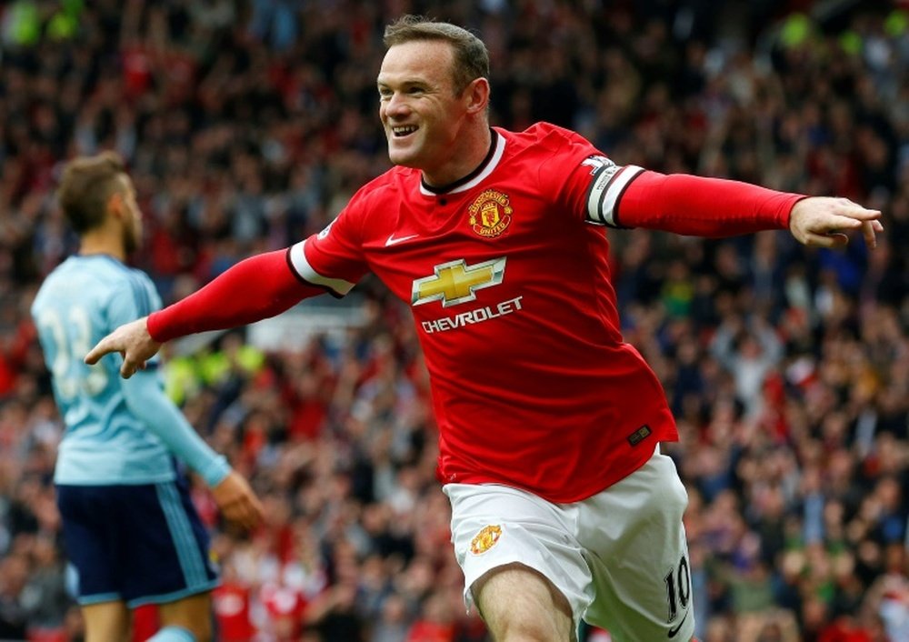 Rooney não gostava de sua posição no Manchester United. AFP