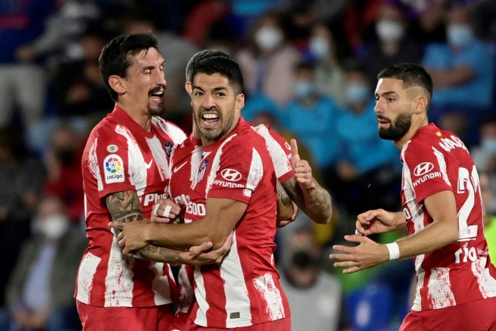 Atlético de Madrid venceu o Getafe por 2 a 1. AFP