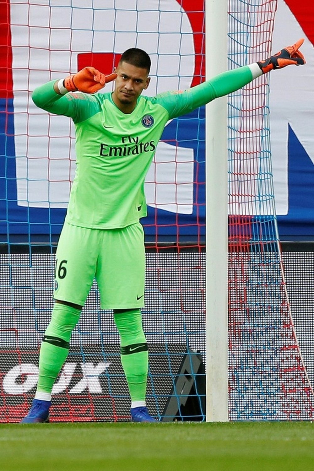 Alphonse Areola, goleiro do PSG. AFP