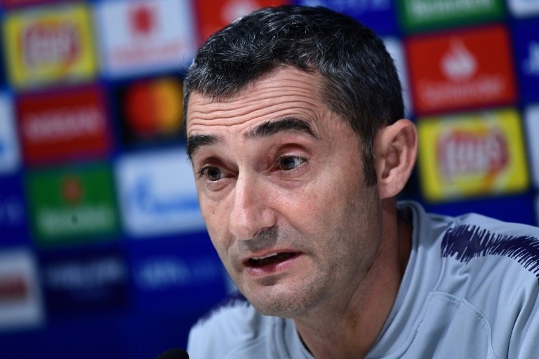 Valverde will not run the risk of further damaging the Barça talisman. AFP