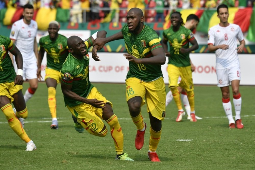 Koné convence no Mali e chama a atenção do Lorient. AFP