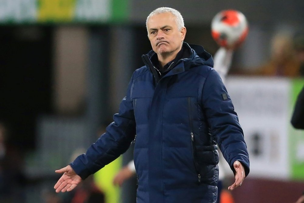 Mourinho not expecting Spurs to be able to make signings this summer. AFP