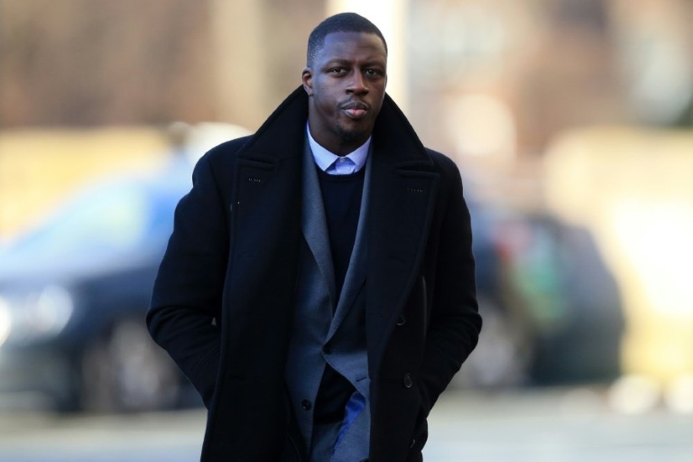 Benjamin Mendy, absuelto de todos los cargos por violación y tentativa de violación. AFP