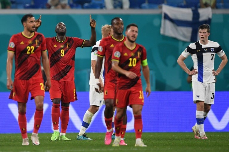 Belgium made it three wins out of three against Finland. AFP