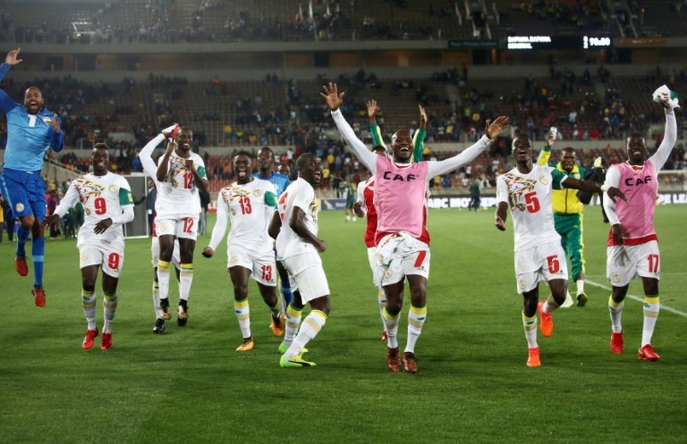 Senegal have a host of English-based players in their squad. AFP