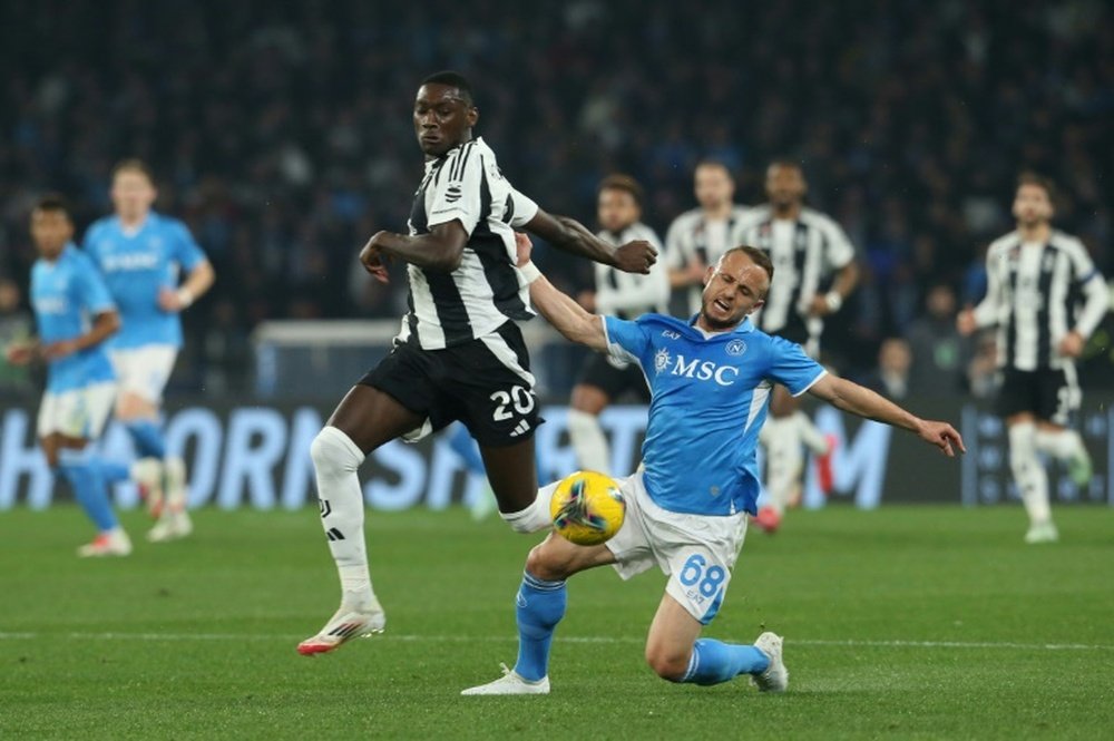 Il Napoli perde Lobotka. AFP