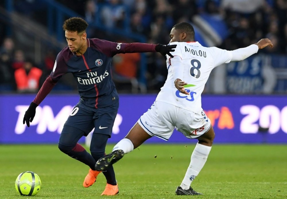 Neymar a définitivement changé le visage de la Ligue 1. AFP