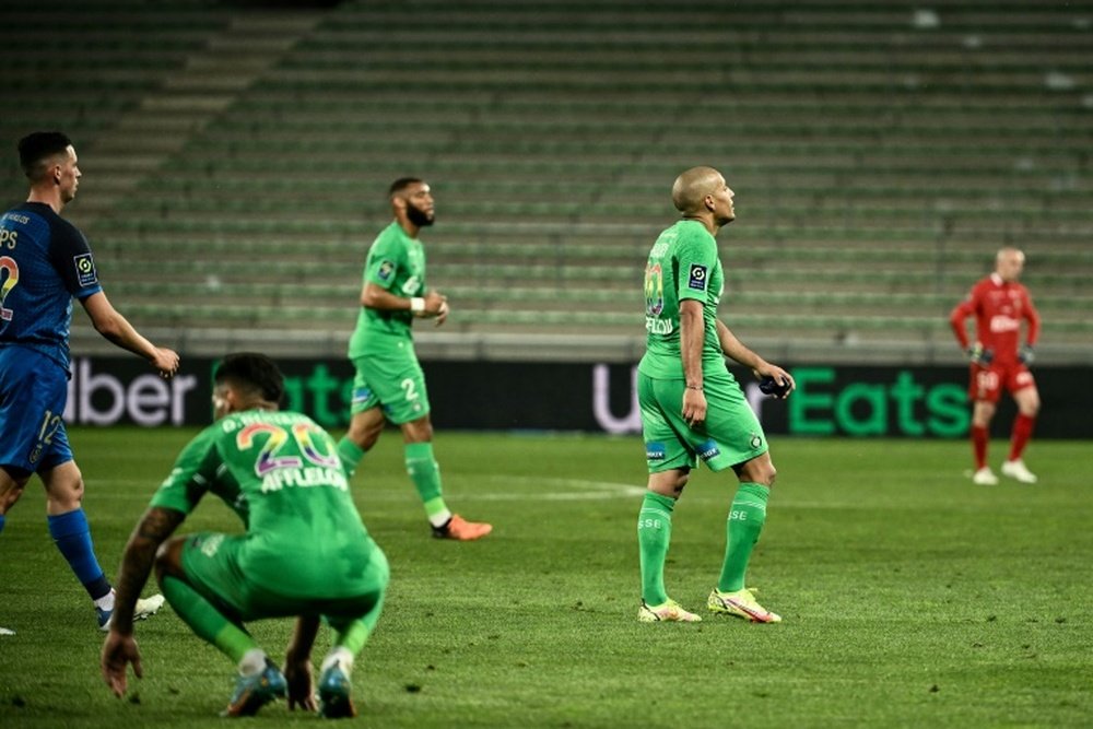 Compos probables : AJ Auxerre - ASSE. AFP
