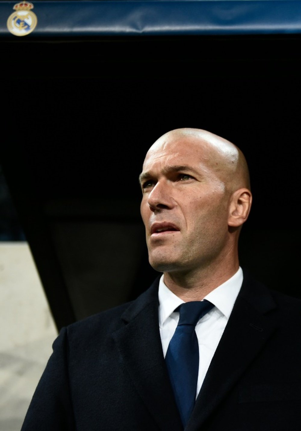 The Frenchman isn't happy with the result. AFP
