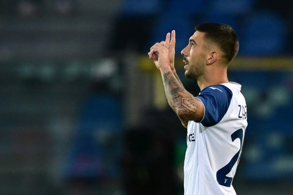 Mattia Zaccagni has a contract with Lazio until 2025. AFP