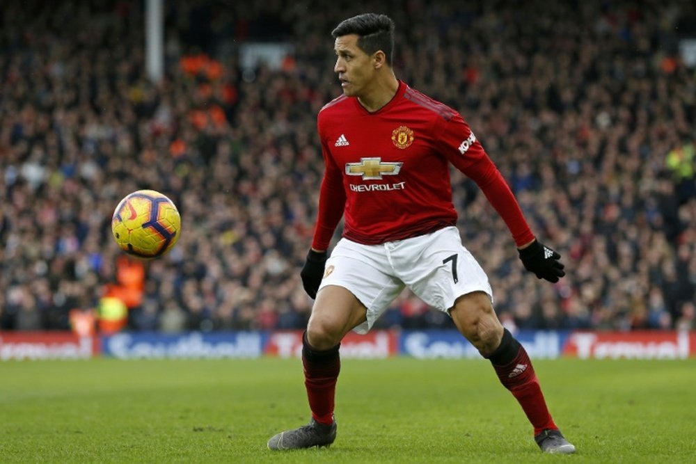 United want to get rid of Sánchez. AFP