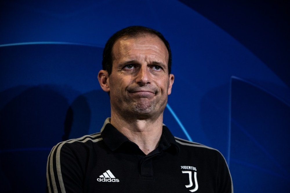 L'entraîneur de la Juventus Massimiliano Allegri. AFP