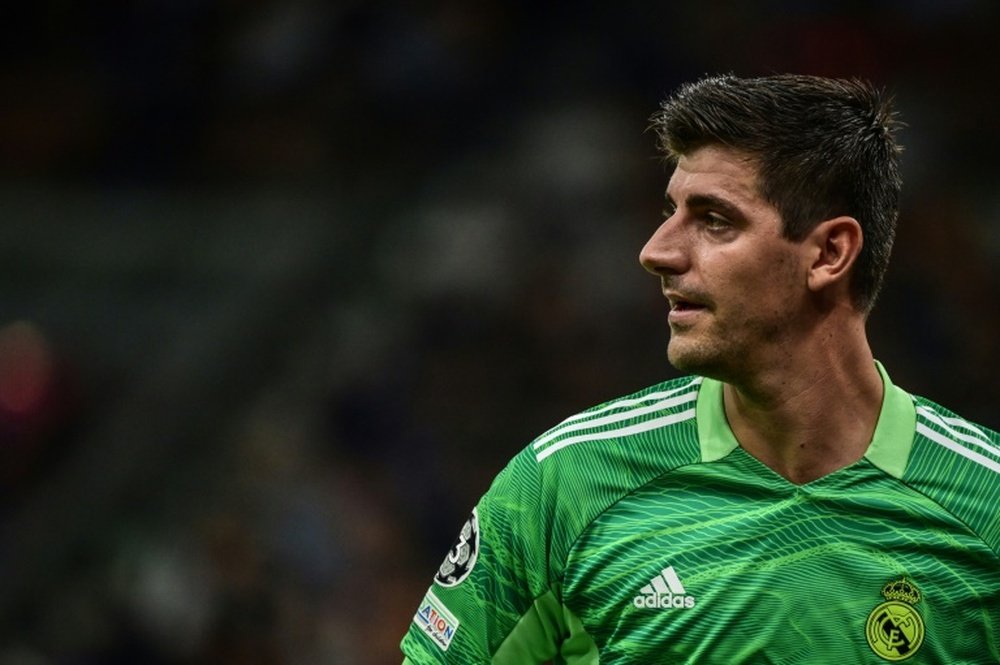 Courtois shines away from home. AFP