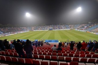 El Steaua desmintió el veto a los jugadores vacunados. AFP