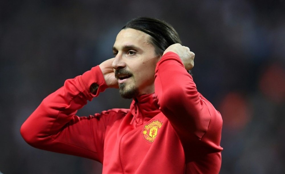Ibrahimovic thinks he can teach Joshua a lesson. AFP