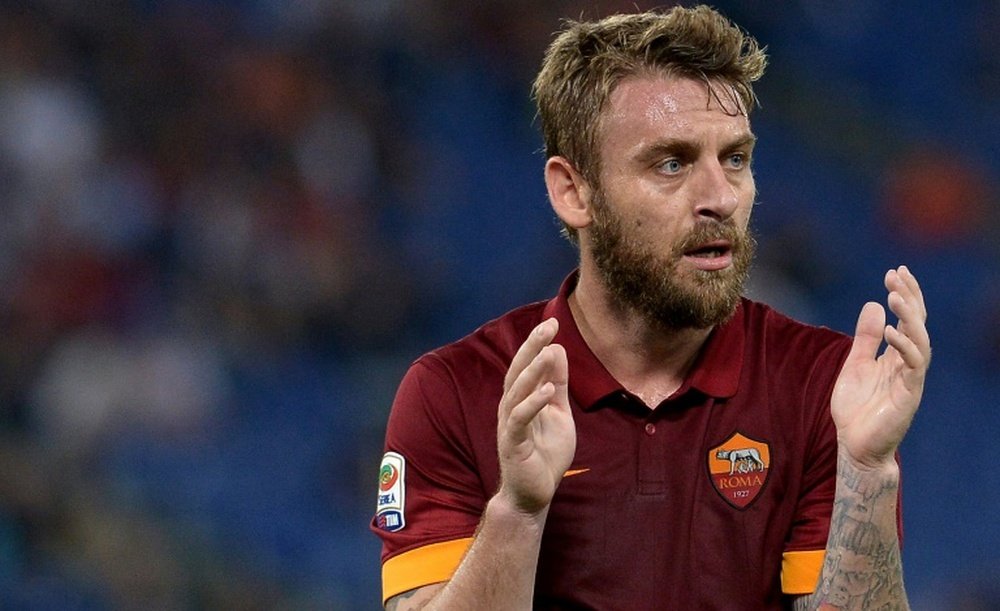 De Rossi had decided to leave Roma. AFP