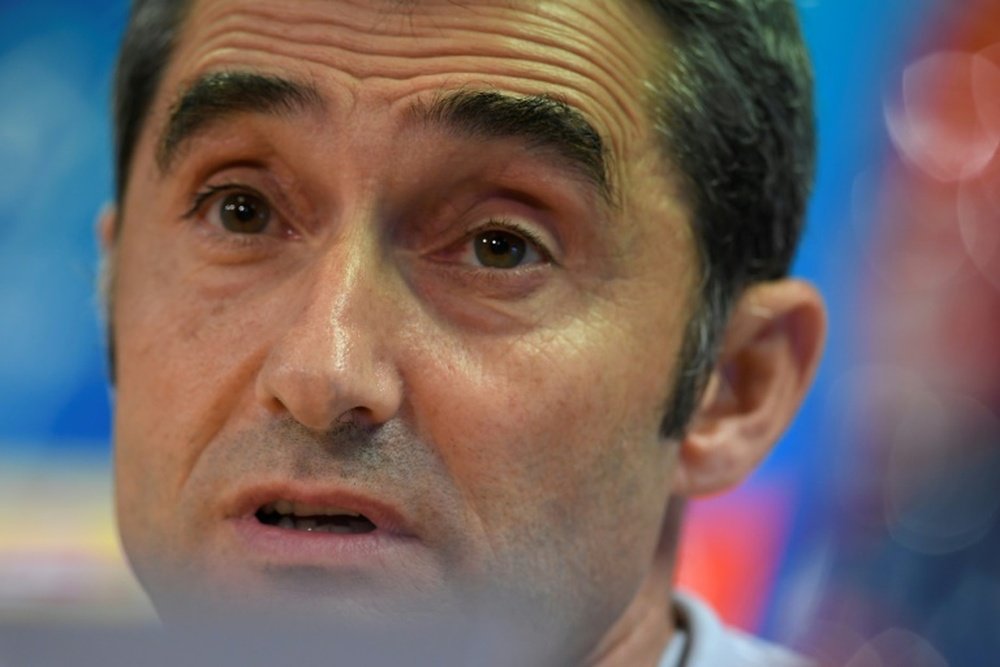 Valverde advierte del peligro del Tottenham. AFP