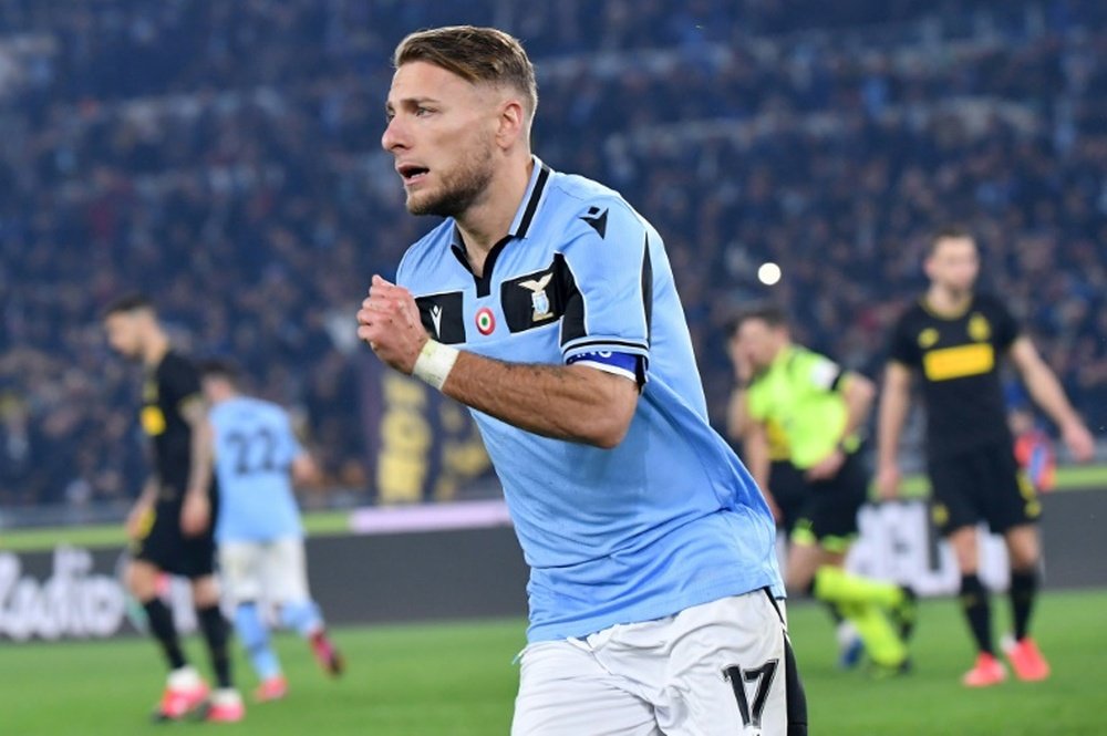 Le Soulier d’Or en ligne de mire pour Immobile. AFP