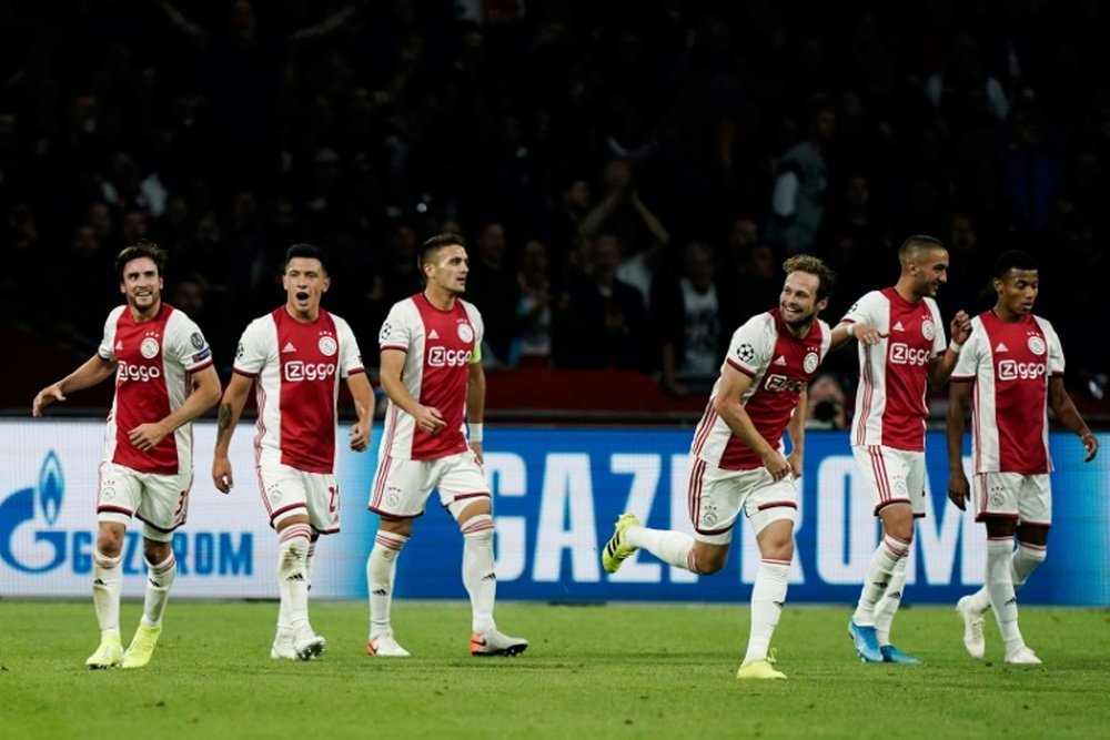 El Ajax barrió al Feyenoord. AFP/Archivo