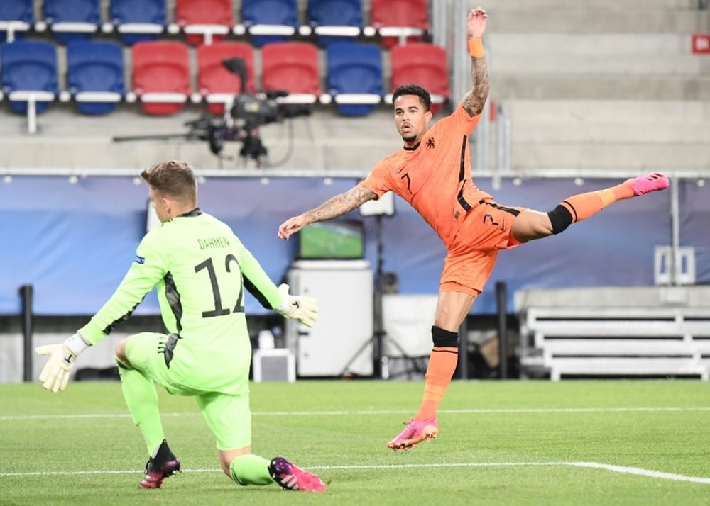 Officiel : Justin Kluivert signe à l'OGC Nice. AFP