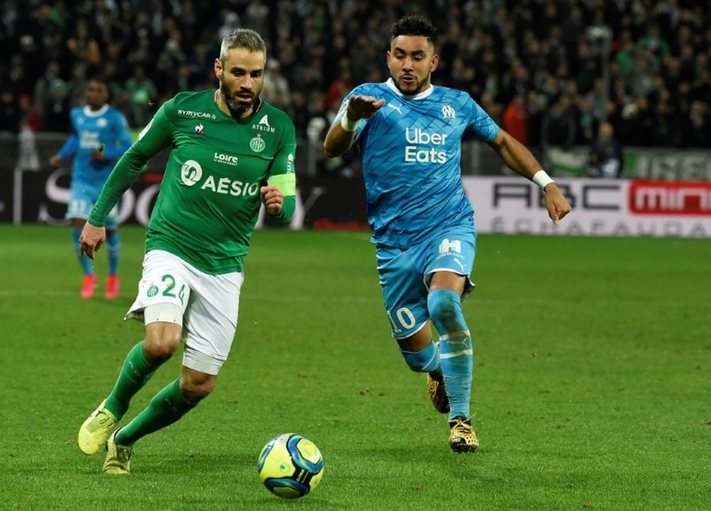 L'entraîneur de l'ASSE s'oppose à la prolongation du capitaine stéphanois. AFP