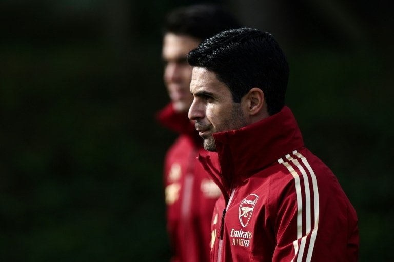 Mikel Arteta says he stands by his VAR outburst. AFP