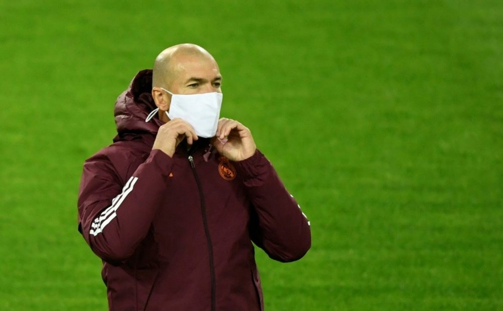 Zidane no ha encontrado regularidad en la Liga. AFP