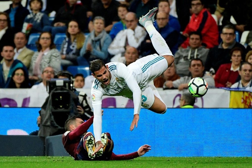 El Madrid tiró menos que nunca a puerta en lo que va de temporada. AFP