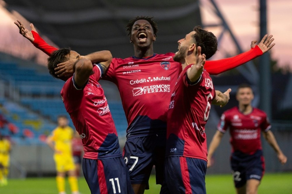 Le Clermont Foot monte en Ligue 1 pour la première fois de son histoire. AFP