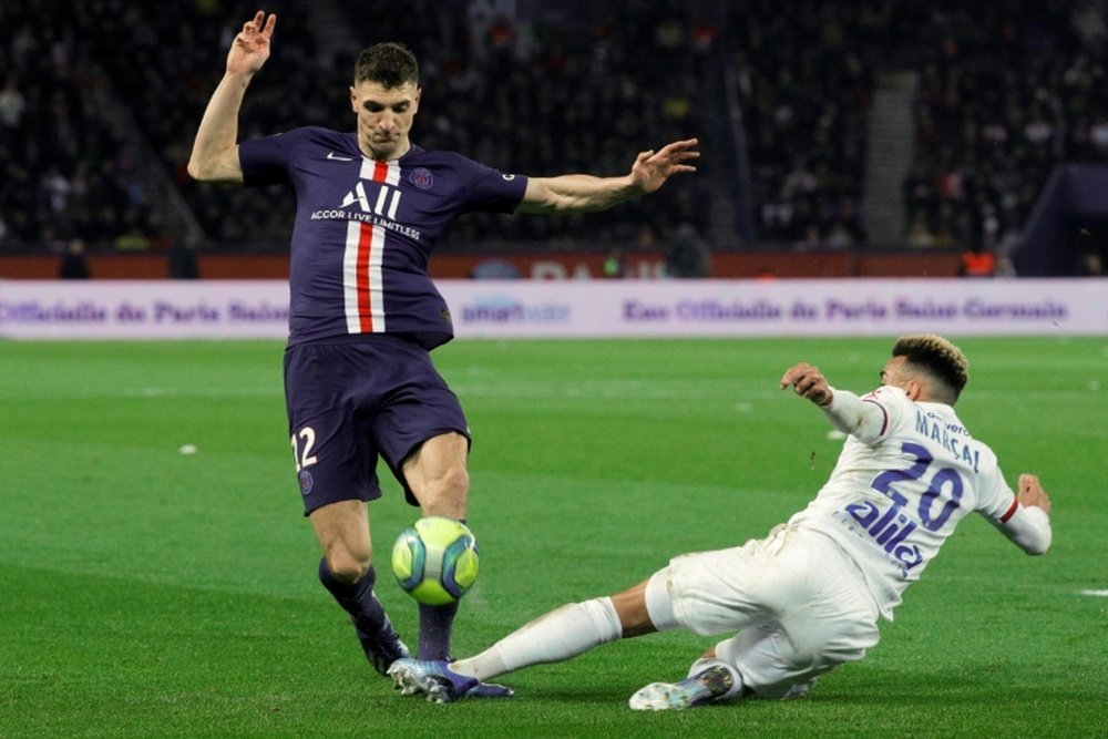 Meunier is not happy at PSG. AFP