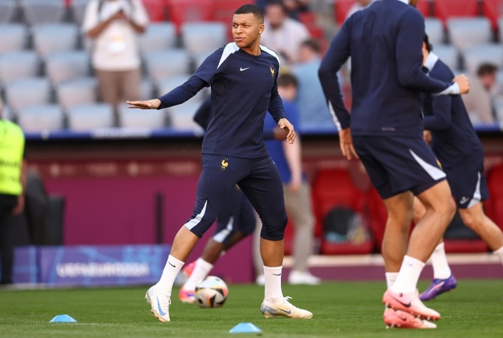 France have only scored three goals at Euro 2024. AFP