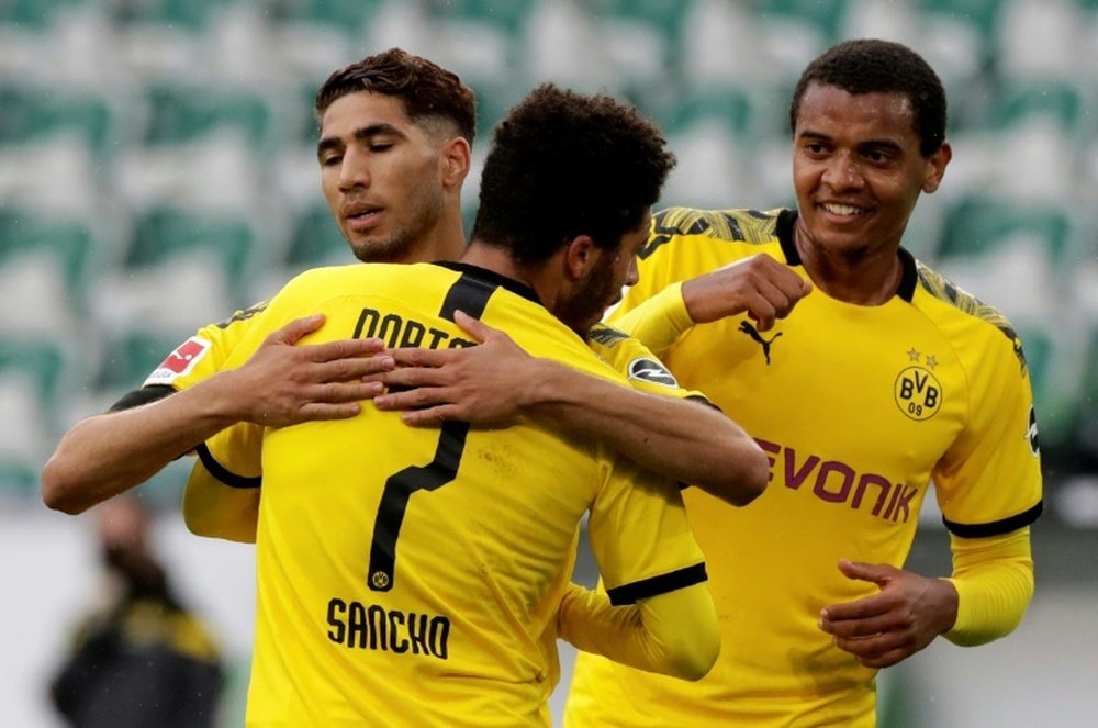 5 Dortmund players broke the quarantine. AFP