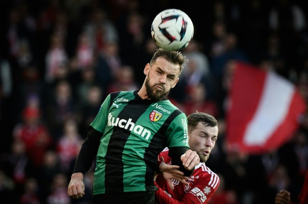 Gradit marcó un gol ante el Brest. AFP