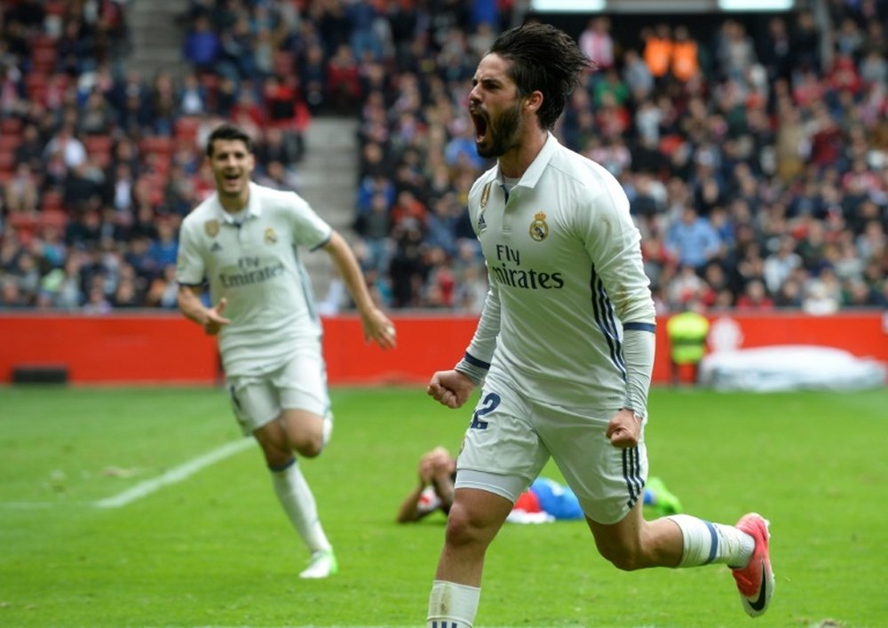 Isco scored two great goals to win the game. Twitter